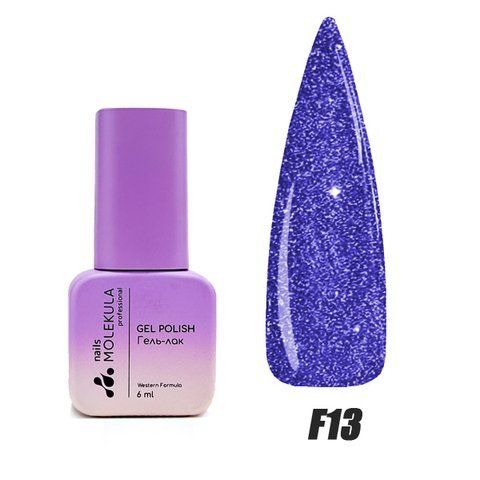 Molekula Гель-лак Світловідбивний Flash Effect Collection №F13 6мл 000146 фото